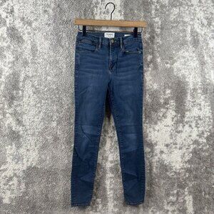 Frame Jeans 26 Womens Le High Skinny Blue Denim Stretch Ankle